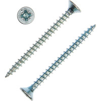 Универсальный саморез Tech-Krep 40х3,5 мм 200 шт оцинкованный, коробка с окном 102173