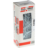 Универсальный саморез Tech-Krep 40х3,5 мм 200 шт оцинкованный, коробка с окном 102173