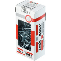 Универсальный саморез Tech-Krep 40х6,0 мм 100 шт оцинкованный, коробка с окном 102206