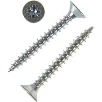 Универсальный саморез Tech-Krep 50х6,0 мм 100 шт оцинкованный, коробка с окном 102207