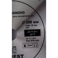 Диск пильный TRIO-DIAMOND 300x32x24Т Forest Long Life FLL823