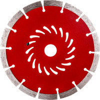 Диск алмазный отрезной Сегментный Grand hot press (180х22.23 мм) TRIO-DIAMOND GUS724