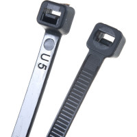 Хомут-стяжка Tech-Krep/Zitar  4,2х250 черный нейлон 6 шт - пакет 106922