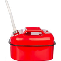 Горизонтальная стальная, оцинкованная канистра AUTOPROFI горловина с навинчив. крышкой, перепускной клапан, лейка, 20 литров, 1 4 KAN-500 20L KAN-500 (20L)