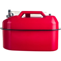 Горизонтальная стальная, оцинкованная канистра AUTOPROFI горловина с навинчив. крышкой, перепускной клапан, лейка, 20 литров, 1 4 KAN-500 20L KAN-500 (20L)