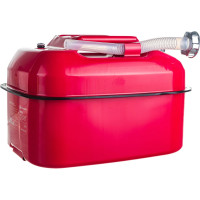 Горизонтальная стальная, оцинкованная канистра AUTOPROFI горловина с навинчив. крышкой, перепускной клапан, лейка, 20 литров, 1 4 KAN-500 20L KAN-500 (20L)