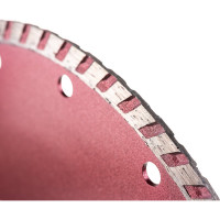 Диск алмазный отрезной ТУРБО по бетону (230х22.2 мм) БИЗОН 0515001