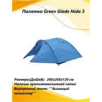 Палатка Green glade Nida 3 (4)