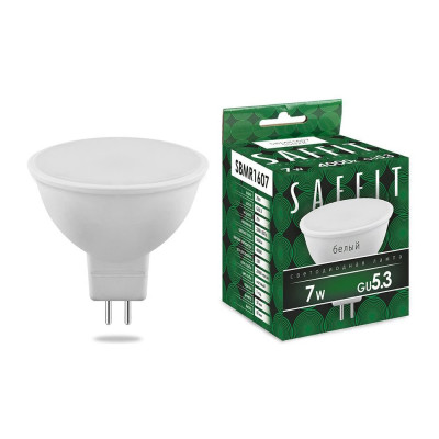 Светодиодная лампа SAFFIT SBMR1607 MR16 GU5.3 7W 4000K 55028