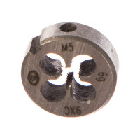 Метрическая плашка ТехноСталь М 5.0х0.8 9ХС t240027