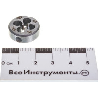 Метрическая плашка ТехноСталь М 5.0х0.8 9ХС t240027