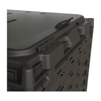 Компостер с крышкой Piteco 300 л, чёрный