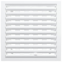 Решетка вентиляционная регулируемая (200х200 мм) ERA 2020РРП 86-387