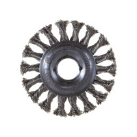 Щетка цилиндрическая со жгутовой нержавеющей проволокой Эксперт 563 (100 мм; 22.2 мм) Профоснастка 20806003