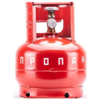 Баллон газовый 5 л, вентиль NOVOGAZ 00000000005