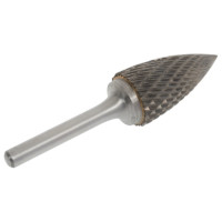 Твердосплавная борфреза тип F (20х38 мм; хв-к 6 мм) MESSER F2038M06