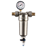 Фильтр 1/2, с манометром, для горячей воды, d60 Гейзер Бастион 122 32672