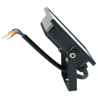 Светодиодный прожектор SAFFIT SFL90-20 2835SMD, 20W 4000K AC220V/50Hz IP65, черный в компактном корпусе 55075