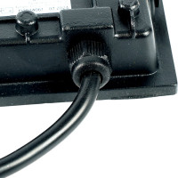 Светодиодный прожектор SAFFIT SFL90-20 2835SMD, 20W 4000K AC220V/50Hz IP65, черный в компактном корпусе 55075