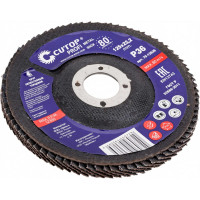 Круг лепестковый торцевой Profi 80 лепестков (125х22,2 мм; Р36) Cutop 70-12536
