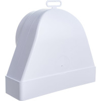 Соединитель угловой плоского воздуховода с круглым 60х204/D125 ERA 620СК12,5КП 210-061