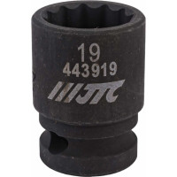 Головка торцевая ударная 12-гранная (19 мм; 1/2") JTC JTC-443919