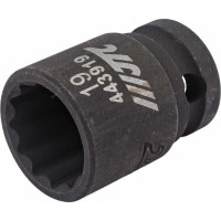 Головка торцевая ударная 12-гранная (19 мм; 1/2") JTC JTC-443919