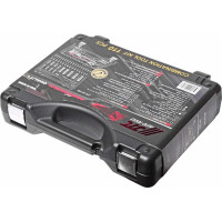 Набор 6-гранных головок торцевых и вставок 1/4" & 1/2" в кейсе, 110шт JTC JTC-H110B-B72