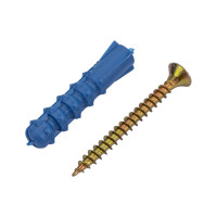 Дюбель ежик VIPКрепеж для крепления плинтусов 8х40 5 шт 13906 VIPS