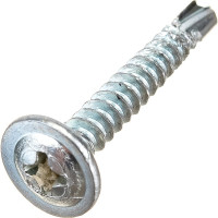 Саморез с прессшайбой VIPКрепеж сверло 4,2х25 12 шт 10508 VIP