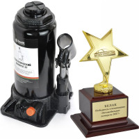 Домкрат БелАК 8 т, TUV, 2 клапана БАК.00031