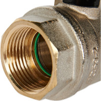 Шаровый кран В/В Ду-25 /1" бабочка черная Bugatti OREGON 03020072