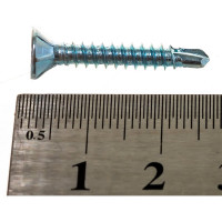 Саморез для оконного профиля, белый Крепежная техника 3.9х25 1000шт 430808 БК