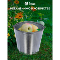 Оцинкованное ведро 12 л Банные штучки 36554