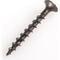 Саморез Качественный Крепеж 3,5х32 потай, крупная резьба, оксид 210 шт 0200361 КЧ