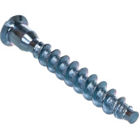 Винт-конфирмат Качественный Крепеж ЕВРО оцинкованный 7х50 60 шт 0200677 КЧ