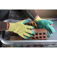 Перчатки рабочие с латексным обливом БЕРТА 535