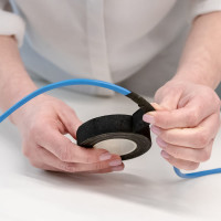 Изолента AVIORA ХБ, 19 мм, 7 м, вес 90 г 305-046