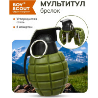 Мультиинструмент BOYSCOUT Ф-1 6 функций 61117
