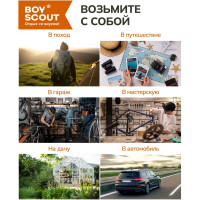 Мультиинструмент BOYSCOUT Ф-1 6 функций 61117
