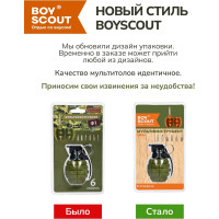 Мультиинструмент BOYSCOUT Ф-1 6 функций 61117