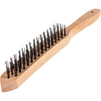 Кордщетка (ручная, 3-рядная, стальная, 290мм) КОБАЛЬТ 248-689