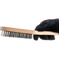 Кордщетка (ручная, 5-рядная, стальная, 290мм) КОБАЛЬТ 248-702