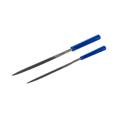 Набор трехгранных надфилей (№ 1, 140х3, 160х4 мм, блистер) КОБАЛЬТ 247-859