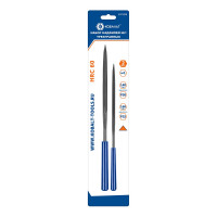 Набор трехгранных надфилей (№ 1, 140х3, 160х4 мм, блистер) КОБАЛЬТ 247-859