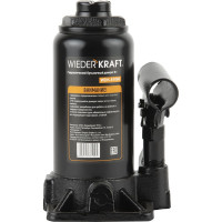 Бутылочный гидравлический домкрат 6 т, высота 183-360 WIEDERKRAFT WDK-81060