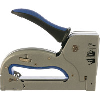 Металлический степлер с обрезиненной ручкой EUROTEX тип скобы №53, 4-14мм 032305-002