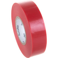 Изолента ПВХ FORTISFLEX 19 ммх0.15 ммх20 м красная 71234