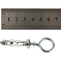 Анкер дюбель Tech-Krep Молли R с кольцом М4х32 4 шт - пакет 112293