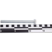 Болт Tech-Krep/Zitar DIN933 с шестигранной головкой, оцинкованный М12х120 + гайка + шайба 2 шт - пакет 136929